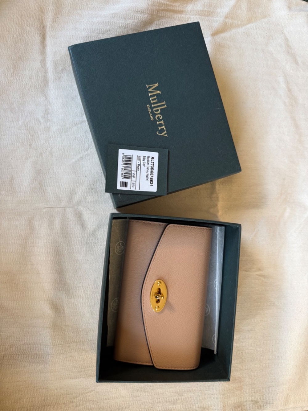 Mulberry - Medium Darley Wallet - Maple - Silky Calf - Picture 15 of 16